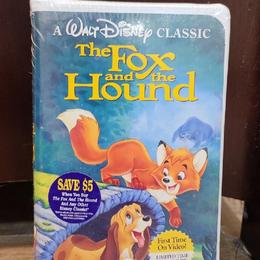 The Fox and the Hound VHS Black Diamond Edition
